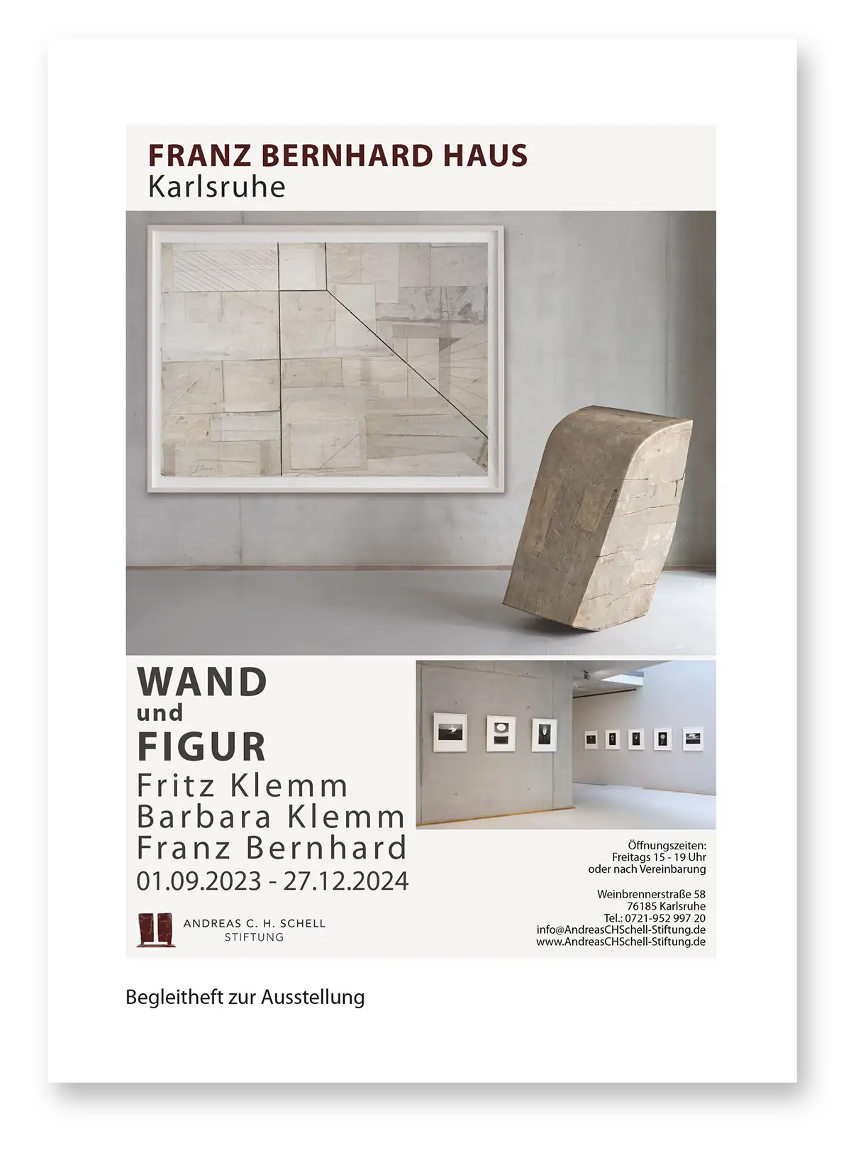 Begleitheft Bernhard Klemm 2023